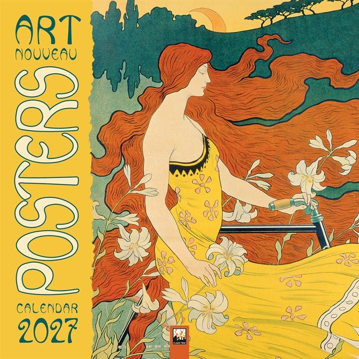 Art Nouveau Posters Wall Calendar 2027 - Image 8