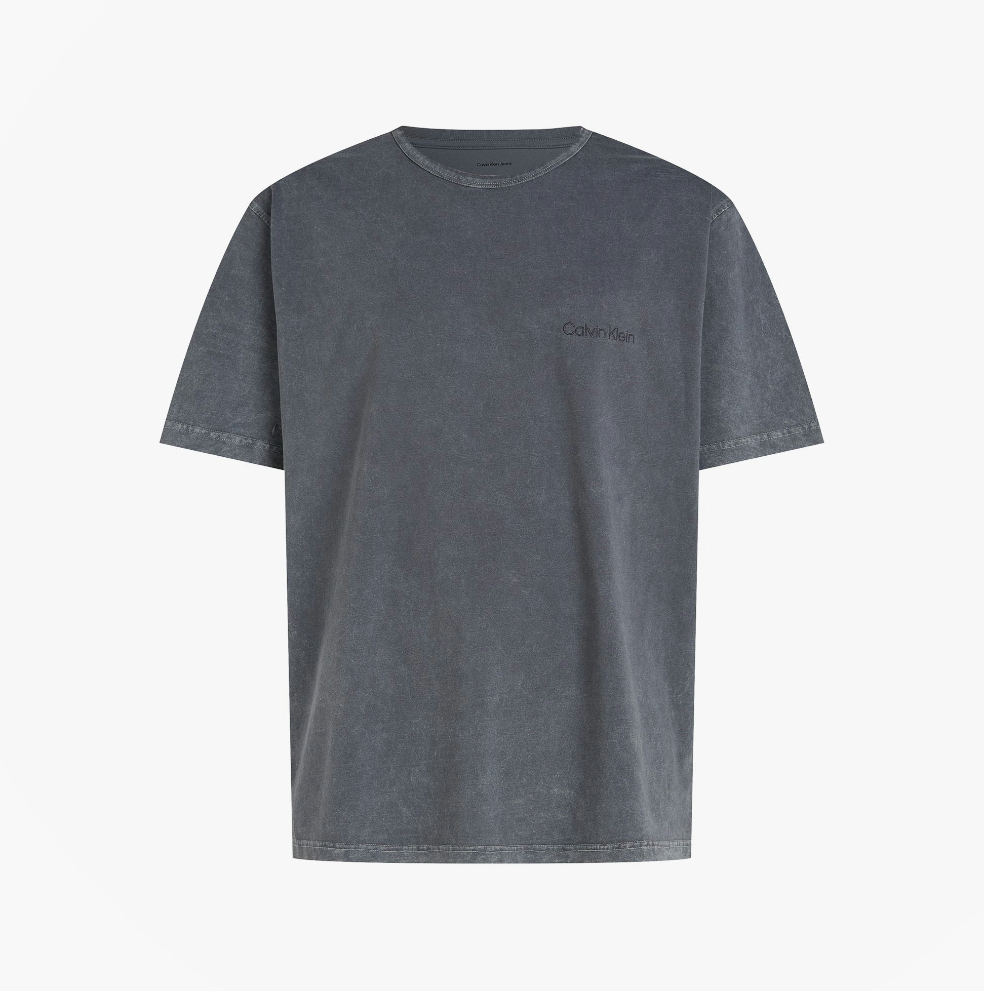 Calvin Klein Men's 100% Cotton Lounge T-Shirt Forged Iron - Medium