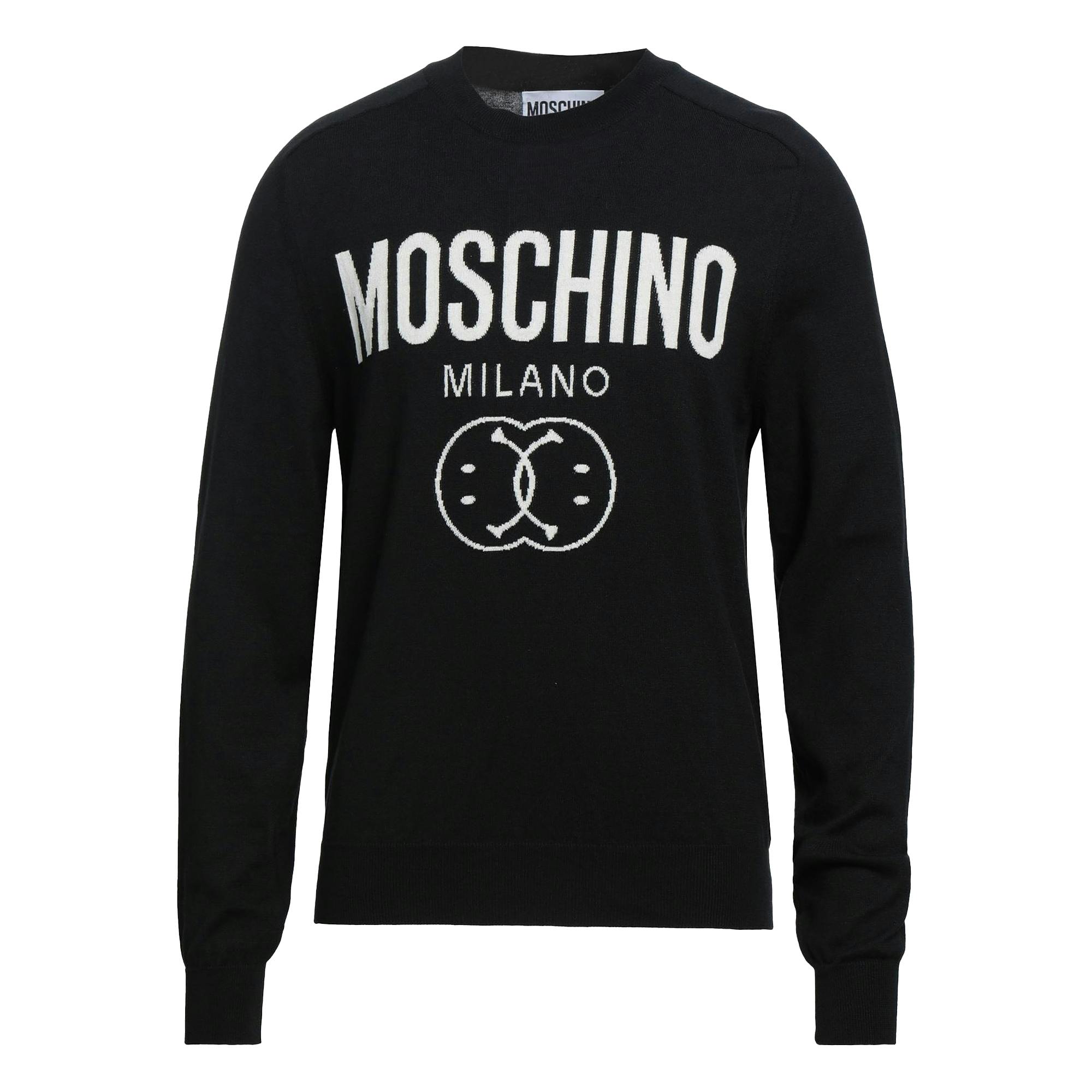 Moschino Men's Black Milano Jumper - Xxs