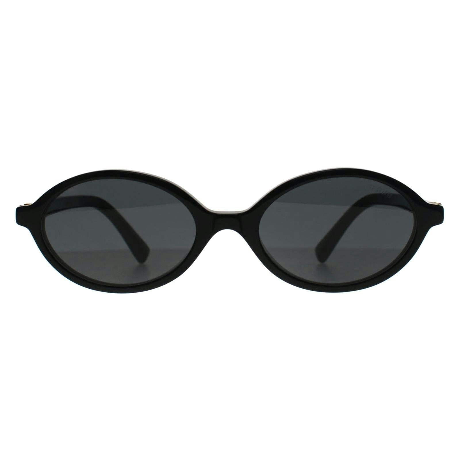 Miu Miu Regard Sunglasses - Female - Sunglasses - Black - 50 Mm - Accessories - Image 11