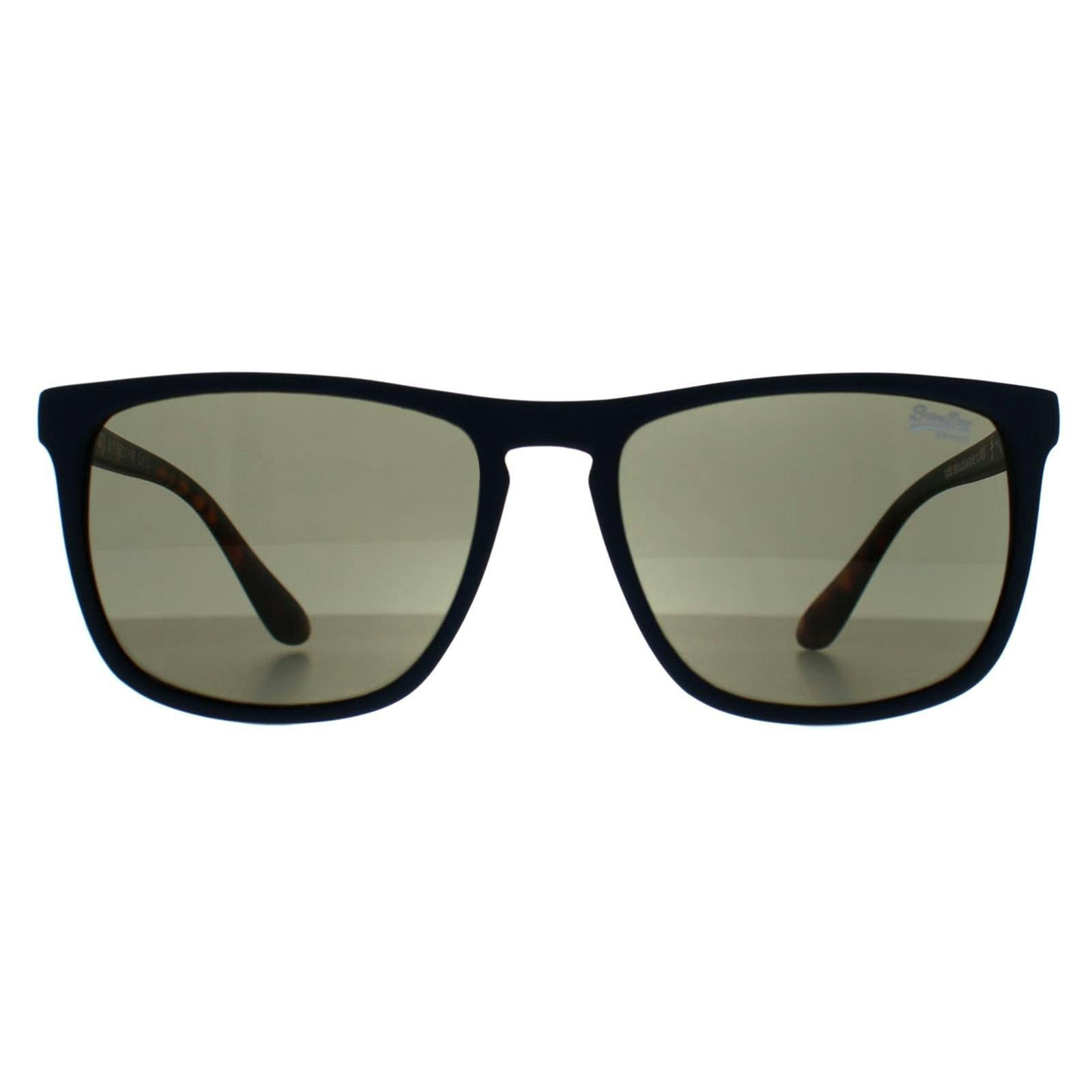 Superdry Blue/Brown/Green Sunglasses Shockwave 106