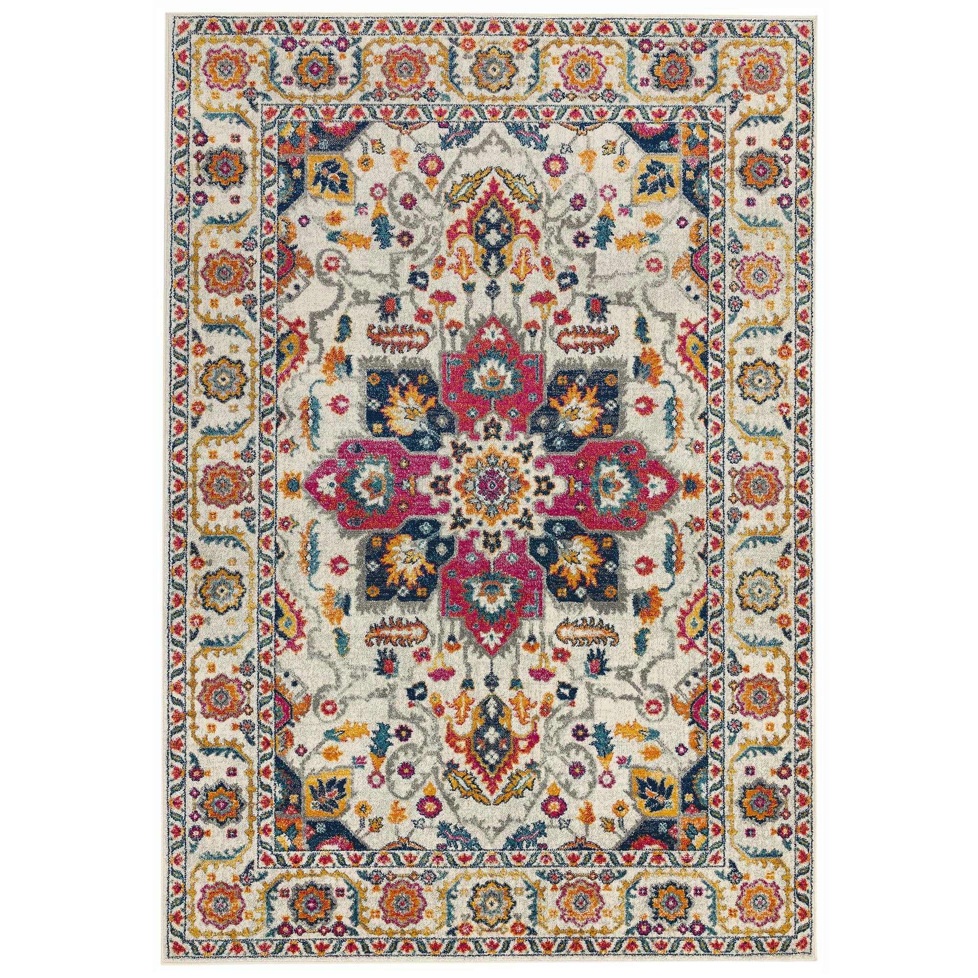 Asiatic White Nova Nv24 Persian Multi Rug - 120X170cm