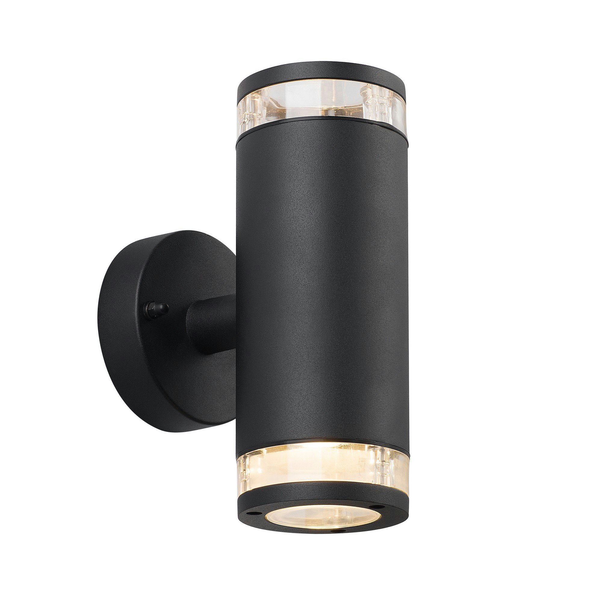 Nordlux Birk Outdoor Wall Light, Two-Bulb, Black - Image 6