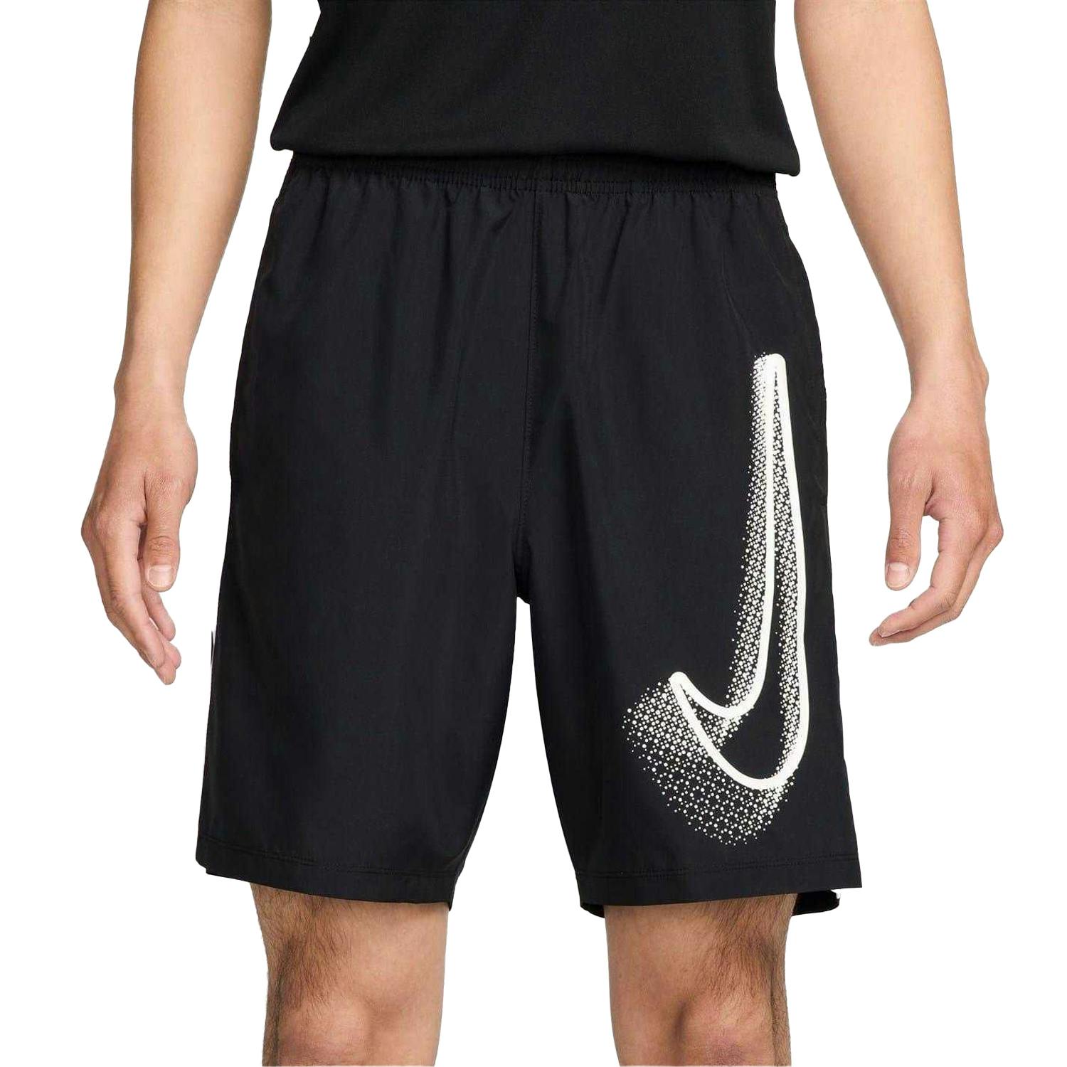Nike Men's Black Academy Shorts - M - 100% Mixed