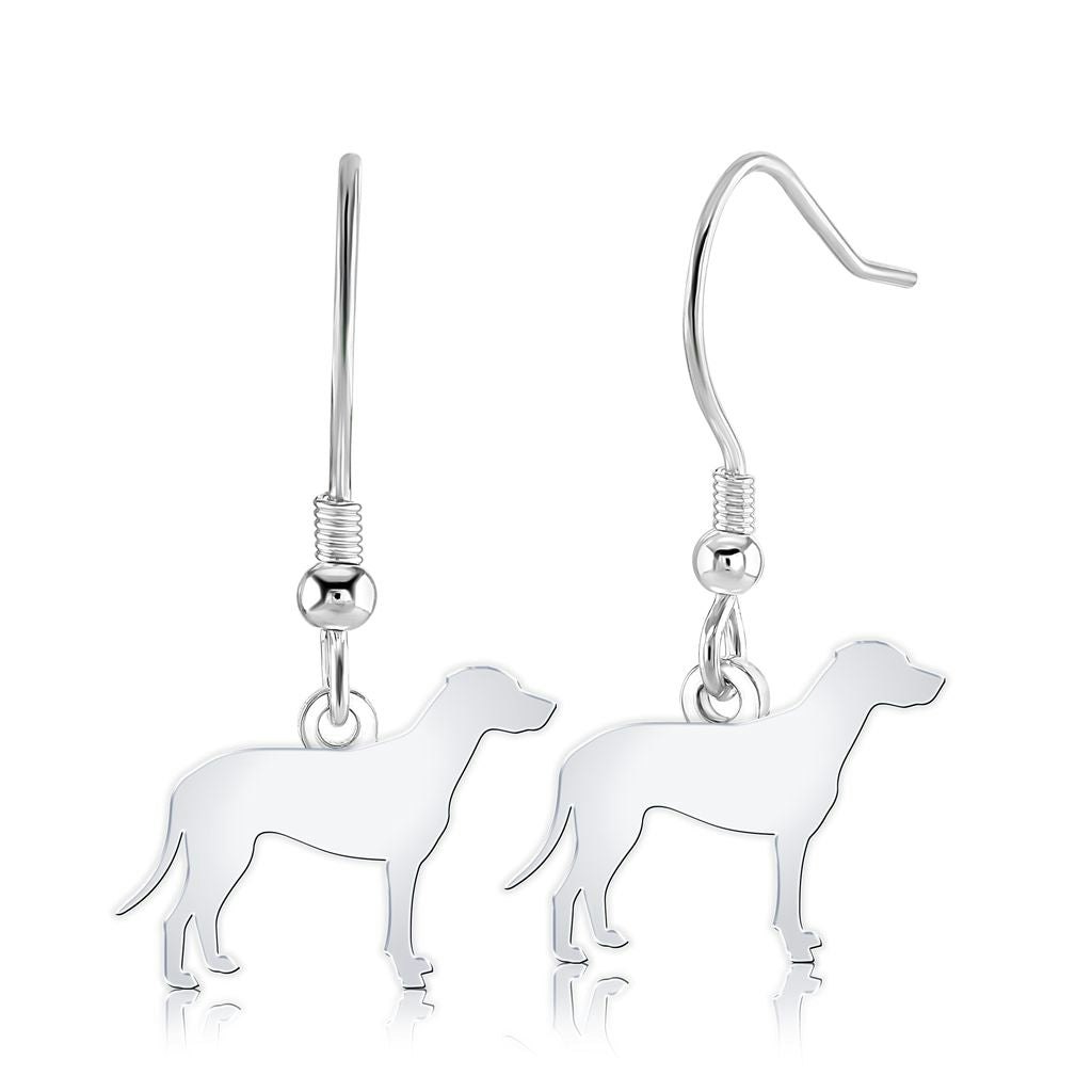Mylee London Silver Dalmatian Silhouette Earrings - Yes - Hook