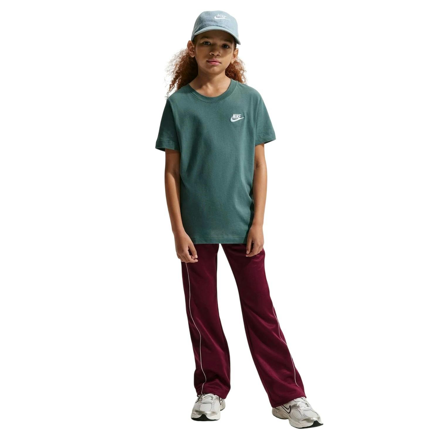 Nike Grey Childrens/Kids Futura Classic Logo Regular T-Shirt - Slate - 13 Years - Slate - 100% Cotton