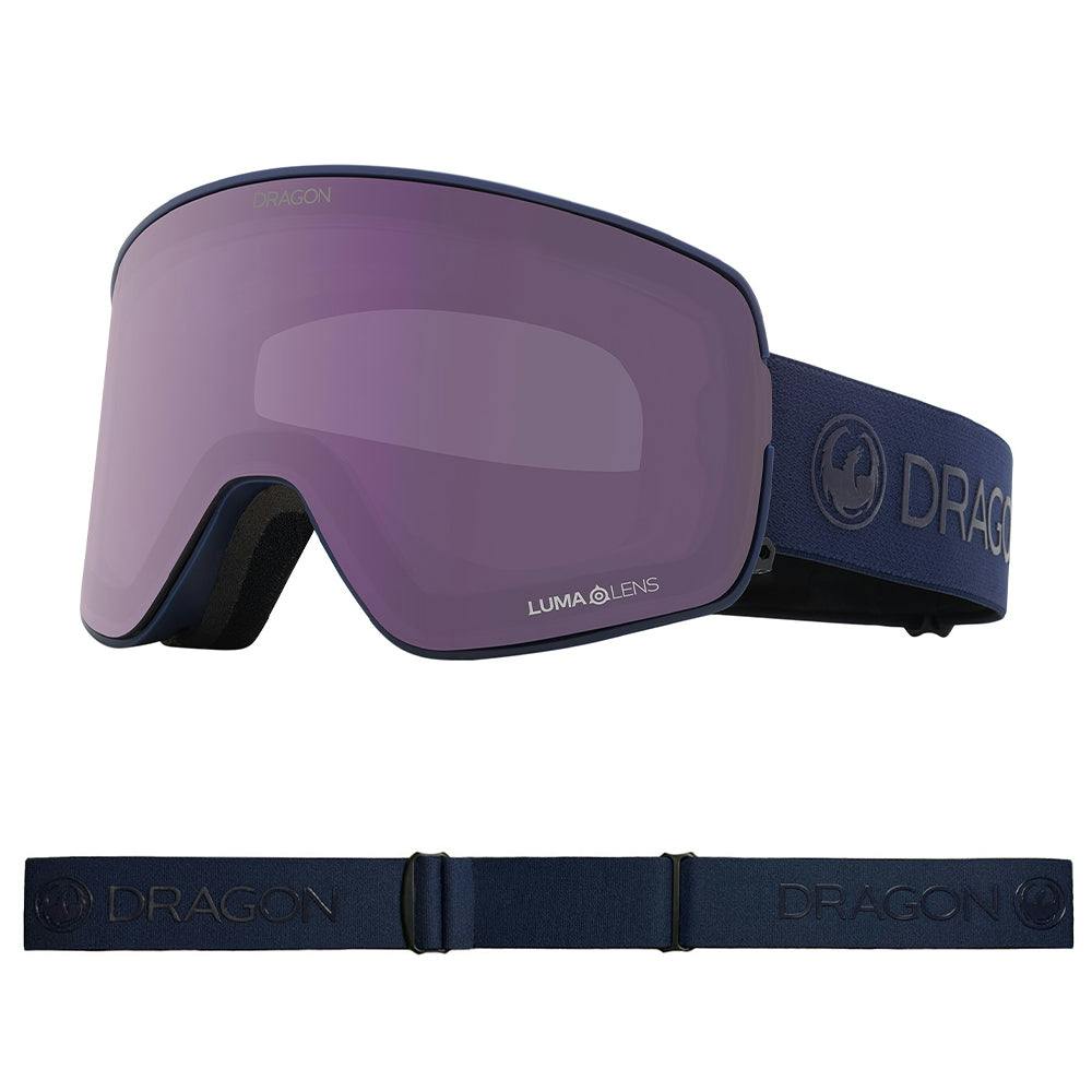Dragon Light Nfx2 - Shadow With Lumalens Violet & Lumalens Midnight Lens - Medium Fit