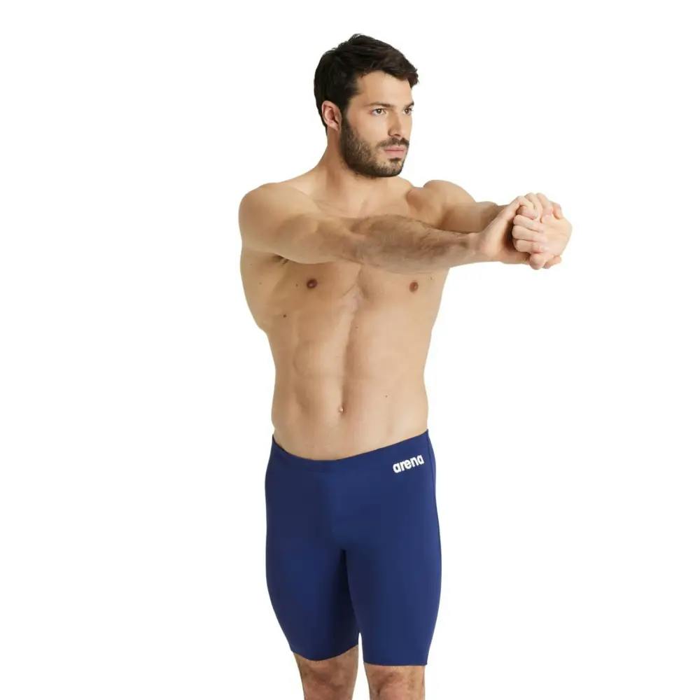 Arena White Team Solid Swim Jammer - Navy/ - Uk Size 34