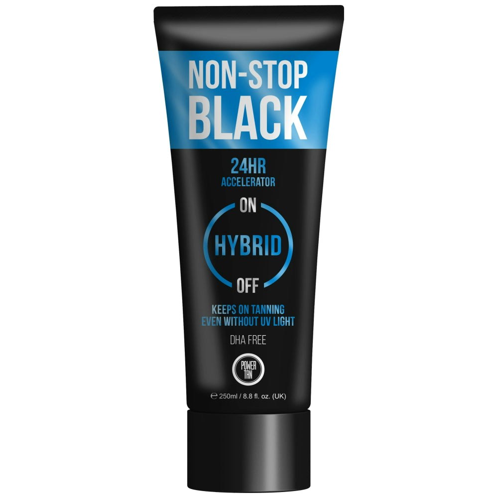 Power Tan Black Non-Stop Hybrid Accelerator - Bottle