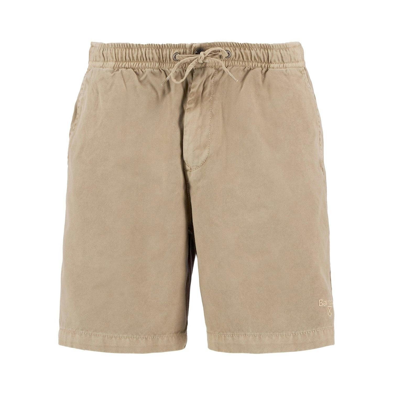 Barbour Washed Oxford Relaxed Short - Washed Stone - Medium