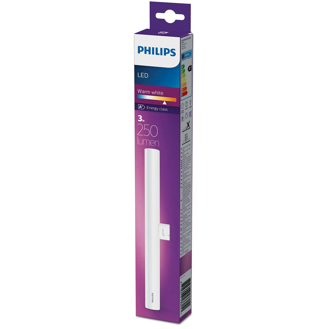Philips Light Led 3 - 35W S14d Cap Architectural Tubular Bulb 300Mm
