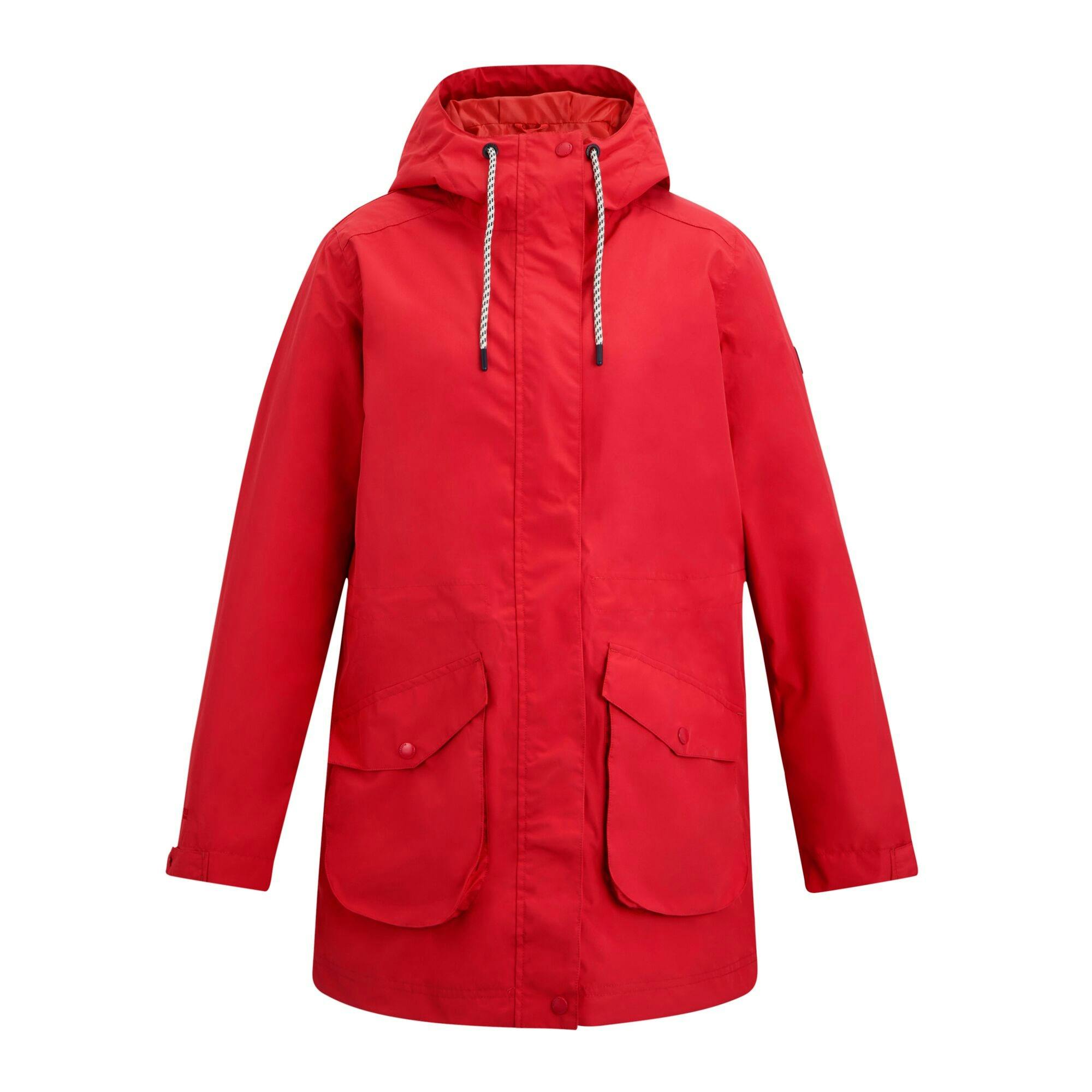 Regatta (12 Uk, High Risk Red) Womens/Ladies Norana Waterproof Jacket - Image 2