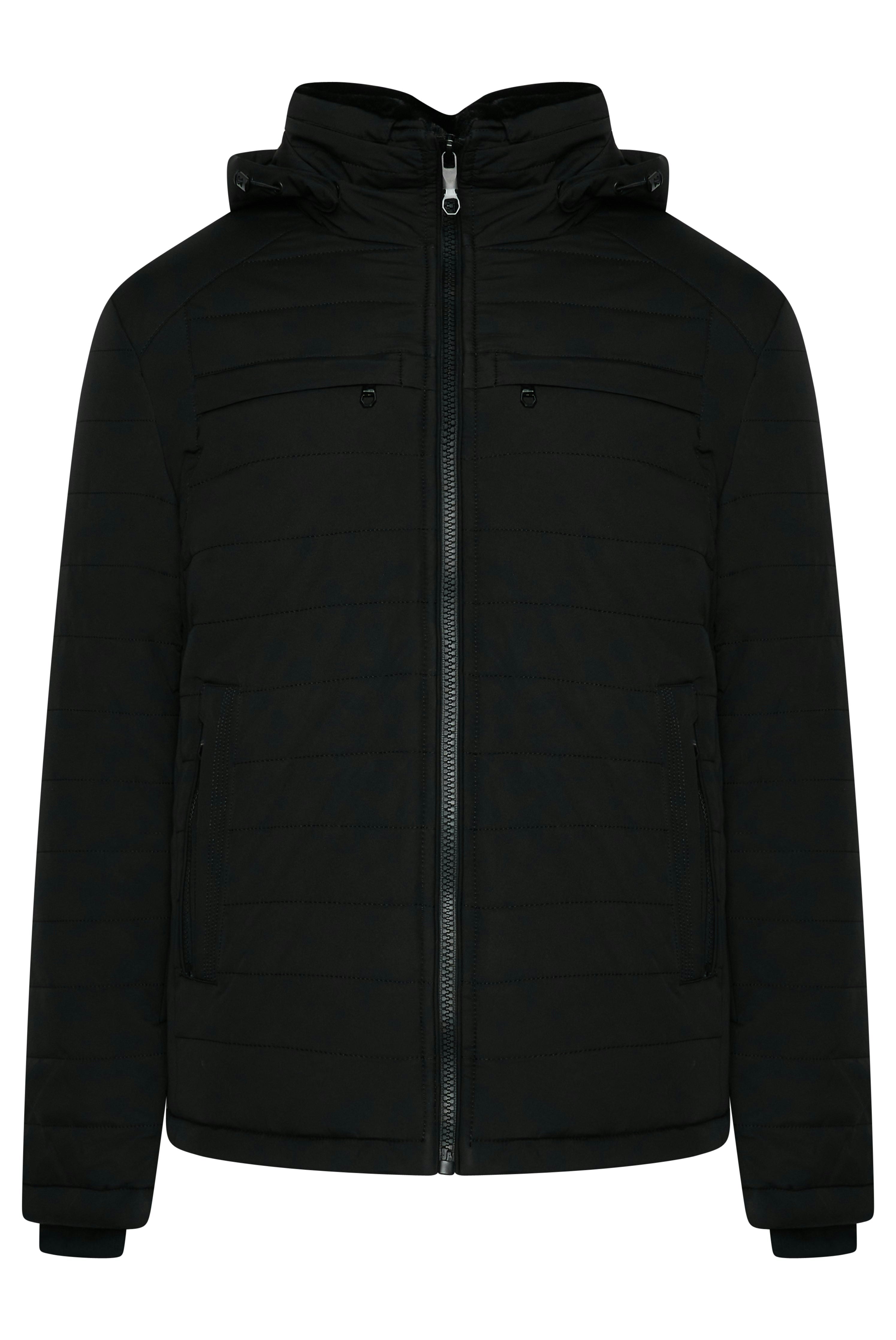 R.lonyr Black Lionel Hooded Puffer Jacket - 2XL
