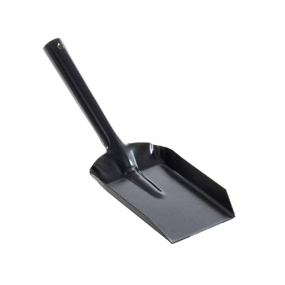 Leecroft Coal Sooty Metal Hand Shovel 4'' - One Colour - One Size - One Colour