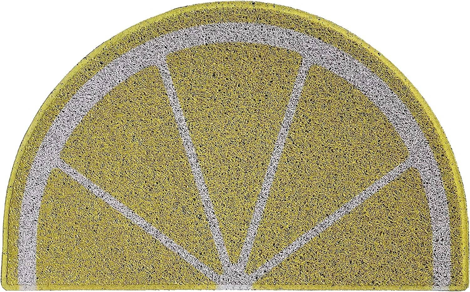 Nicoman Lemon Halfmoon Doormat