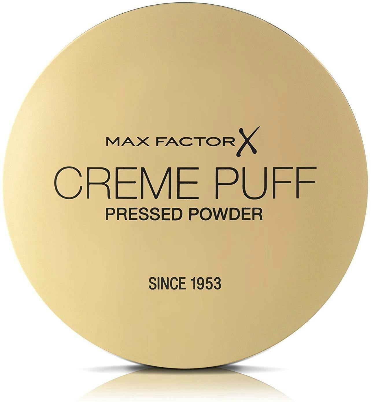 Max Factor Light Creme Puff Face Powder 14G New & - Various Shades - 50 Natural