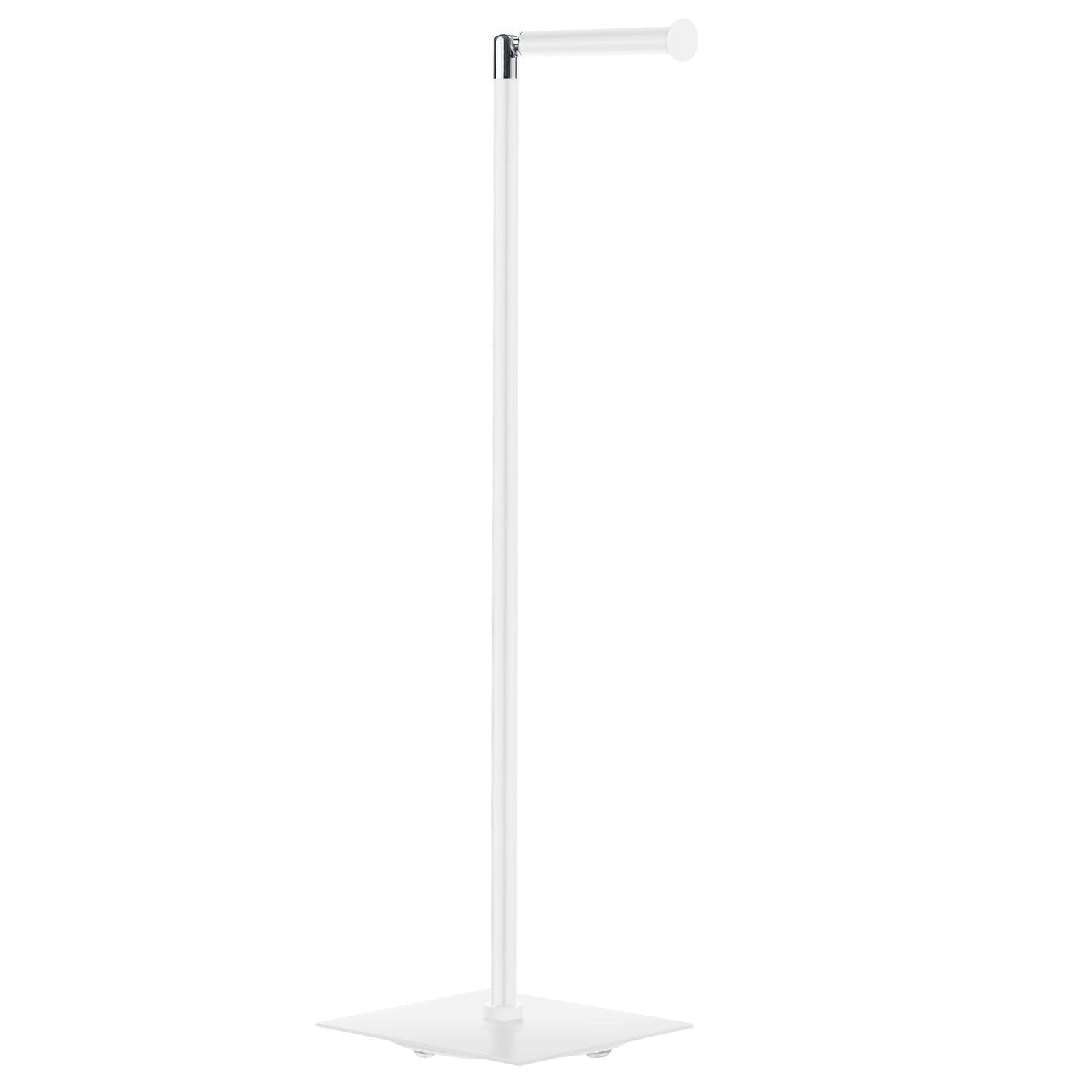 Smedbo White Stainless Steel Freestanding Toilet Roll Holder