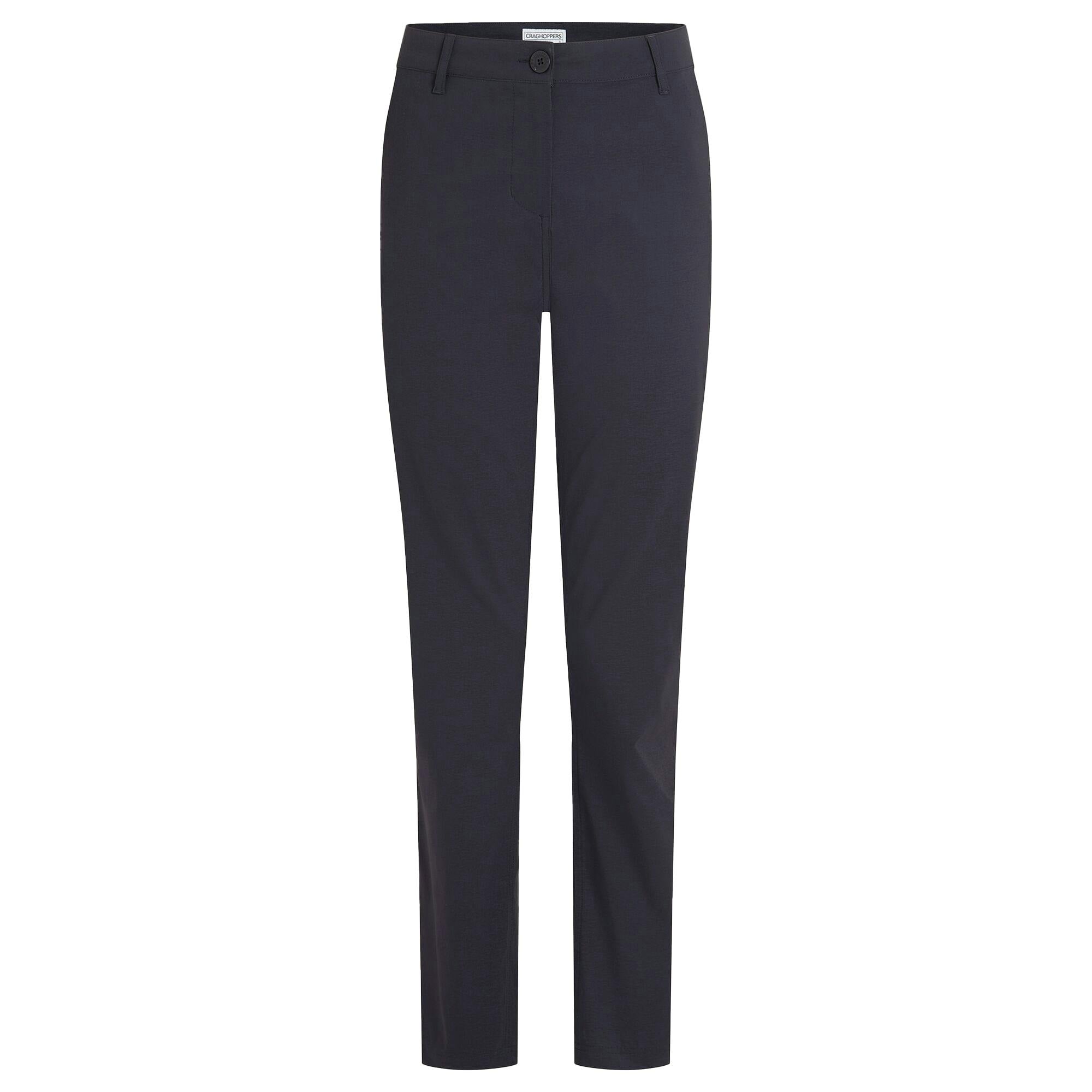 Craghoppers Women's Dark Kiwi Pro Iii Trousers - Navy - 14 Uk S - Navy - 96% Recycled Nylon Polyamide/4% Elastane