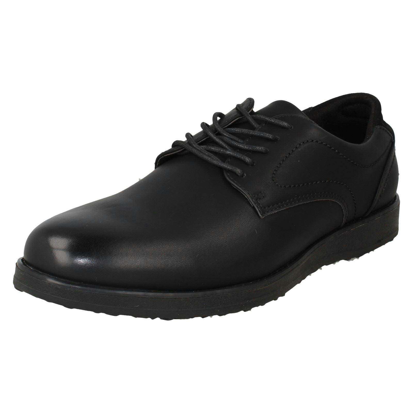 Thomas Blunt Men's Black Low Lace Up Shoes A2208 - Uk 9