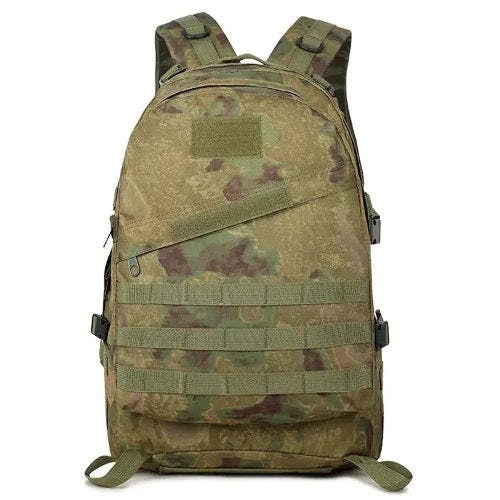 Coolandnew Molle Tactical Backpack - 40L 3D Bag - Predator Camo