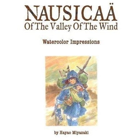 Viz Media The Art Of Nausicaa Of The Valley Of The Wind Watercolor Impressions Studio Ghibli Library