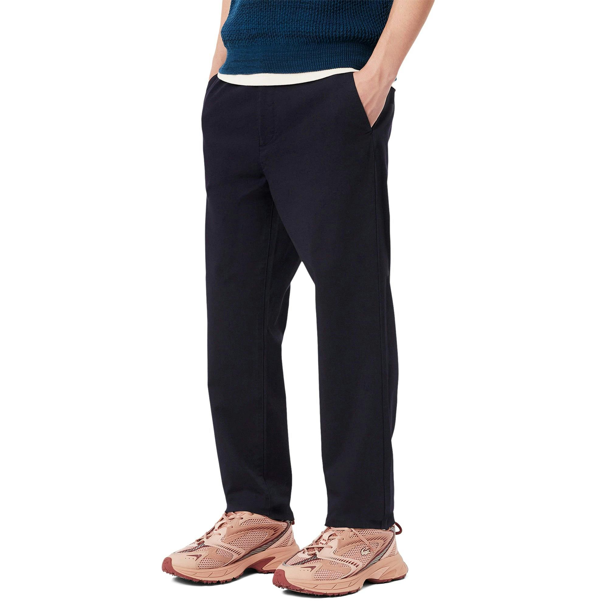 Lacoste Xh0062 Relaxed Chino Pant - Navy - Large