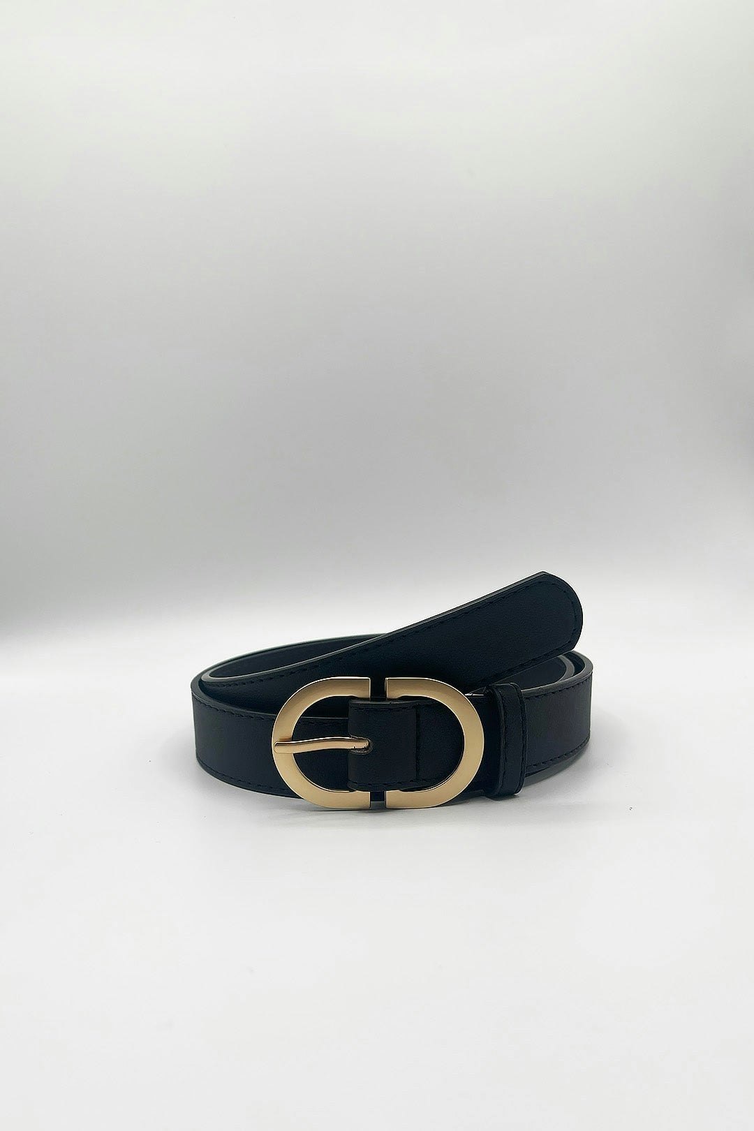 Svnx Gold/Black Metal Buckle In - One Size