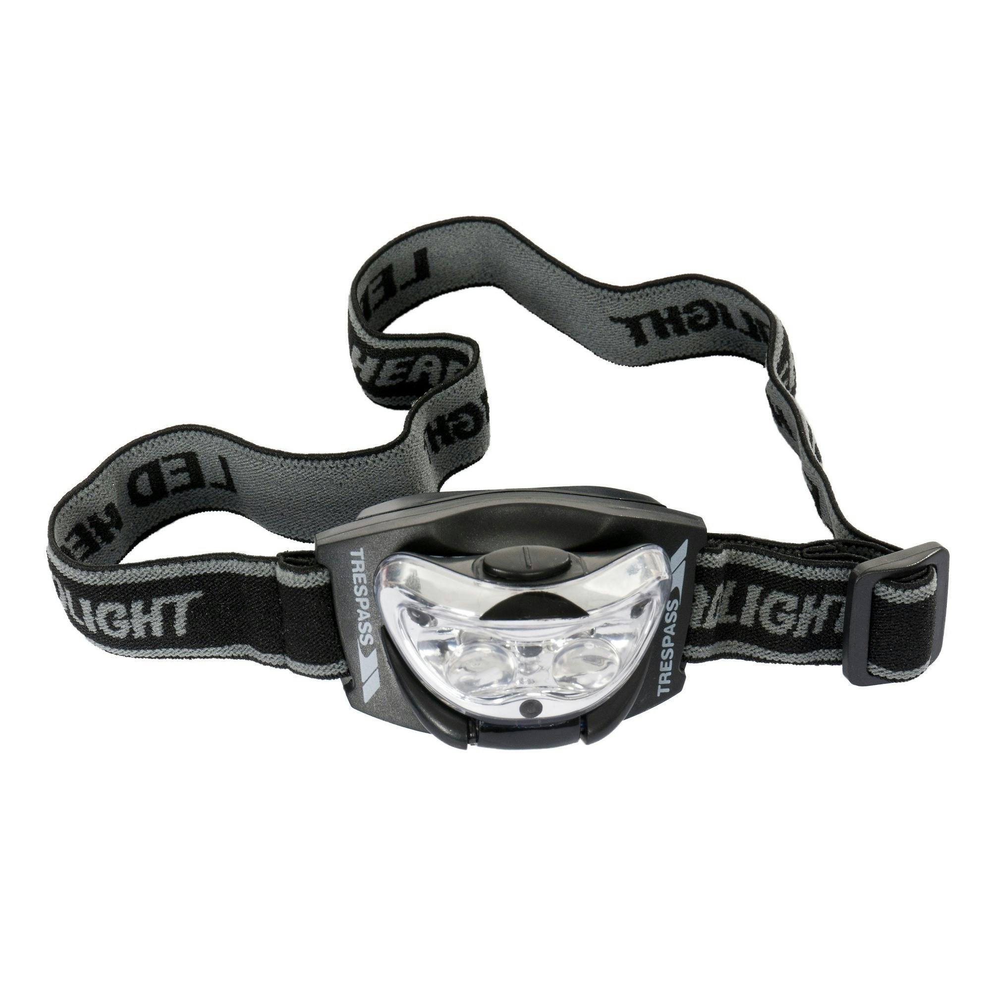 Trespass Black Guidance 3 Led Headtorch - One Size
