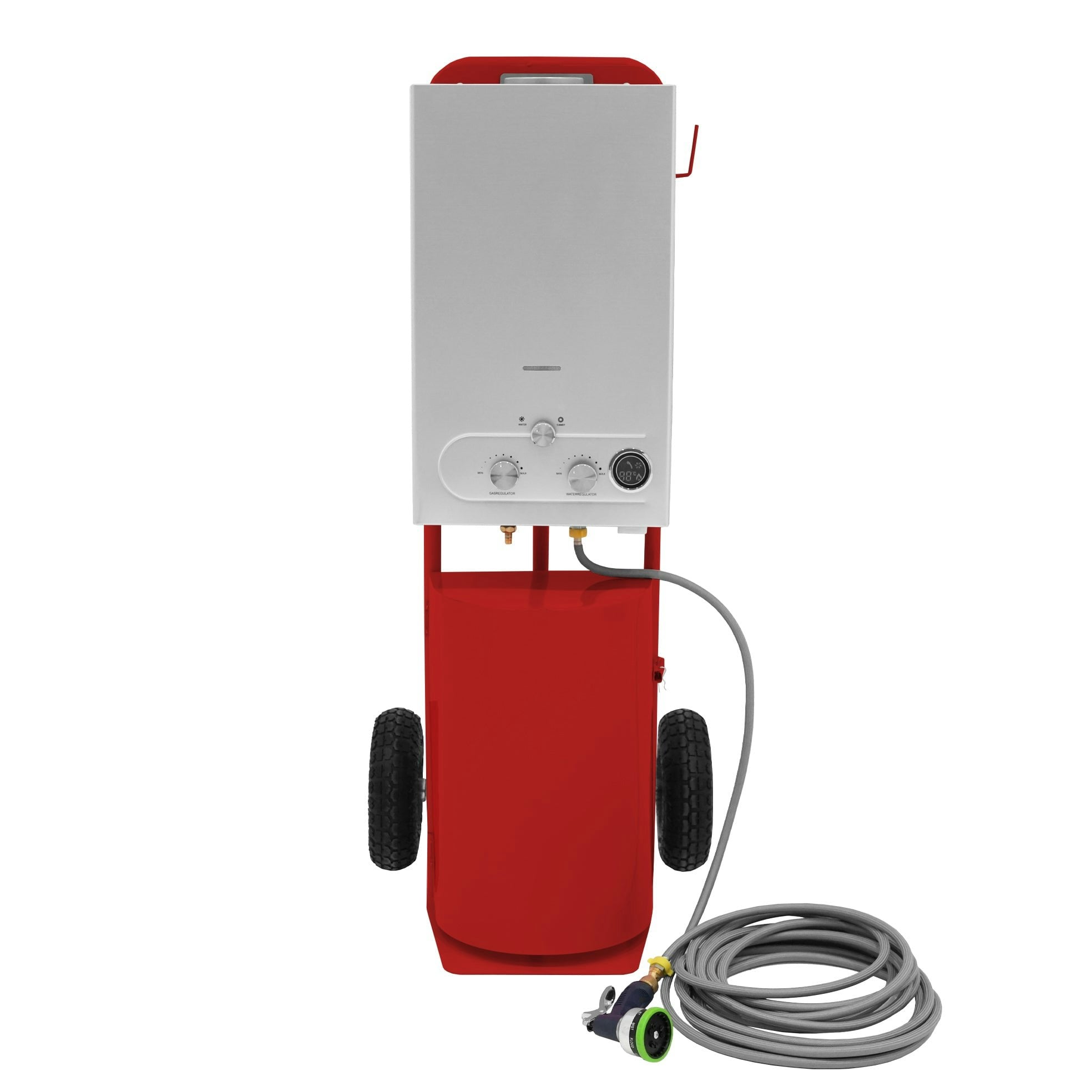 Monstershop Red Deluxe Portable Horse Shower