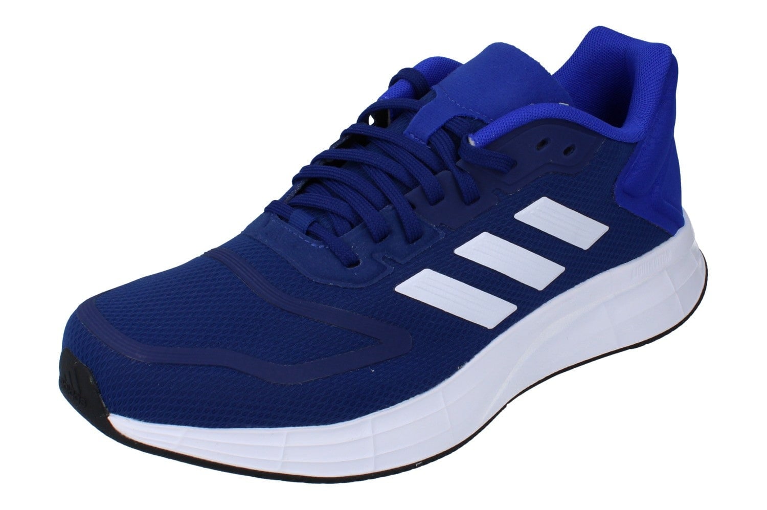 Adidas Men's Blue/White Duramo 10 Sneakers Hp2383 - Uk 10.5 | Us 11 | Eu 45 1/3