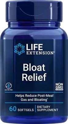 iHerb UK - Life Extension , Bloat Relief, 60 Softgels - Image 4