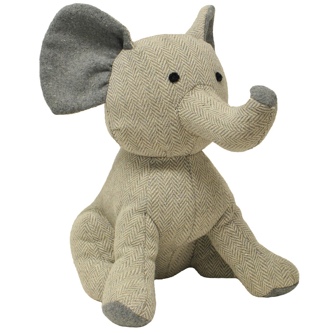 Riva Home Grey Elephant Doorstop