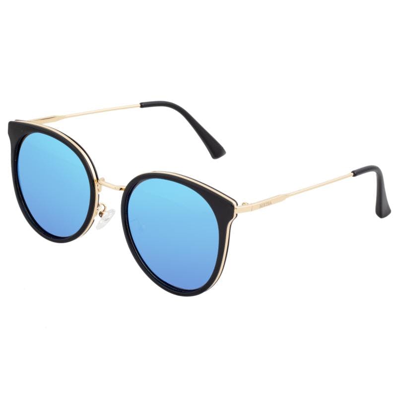 Bertha Black/Blue Brielle Polarized Sunglasses