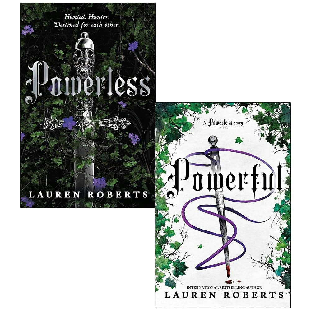 Simon & Schuster Ltd Gray Lauren Roberts Powerless Trilogy Collection 2 Books Set Powerless & Powerful