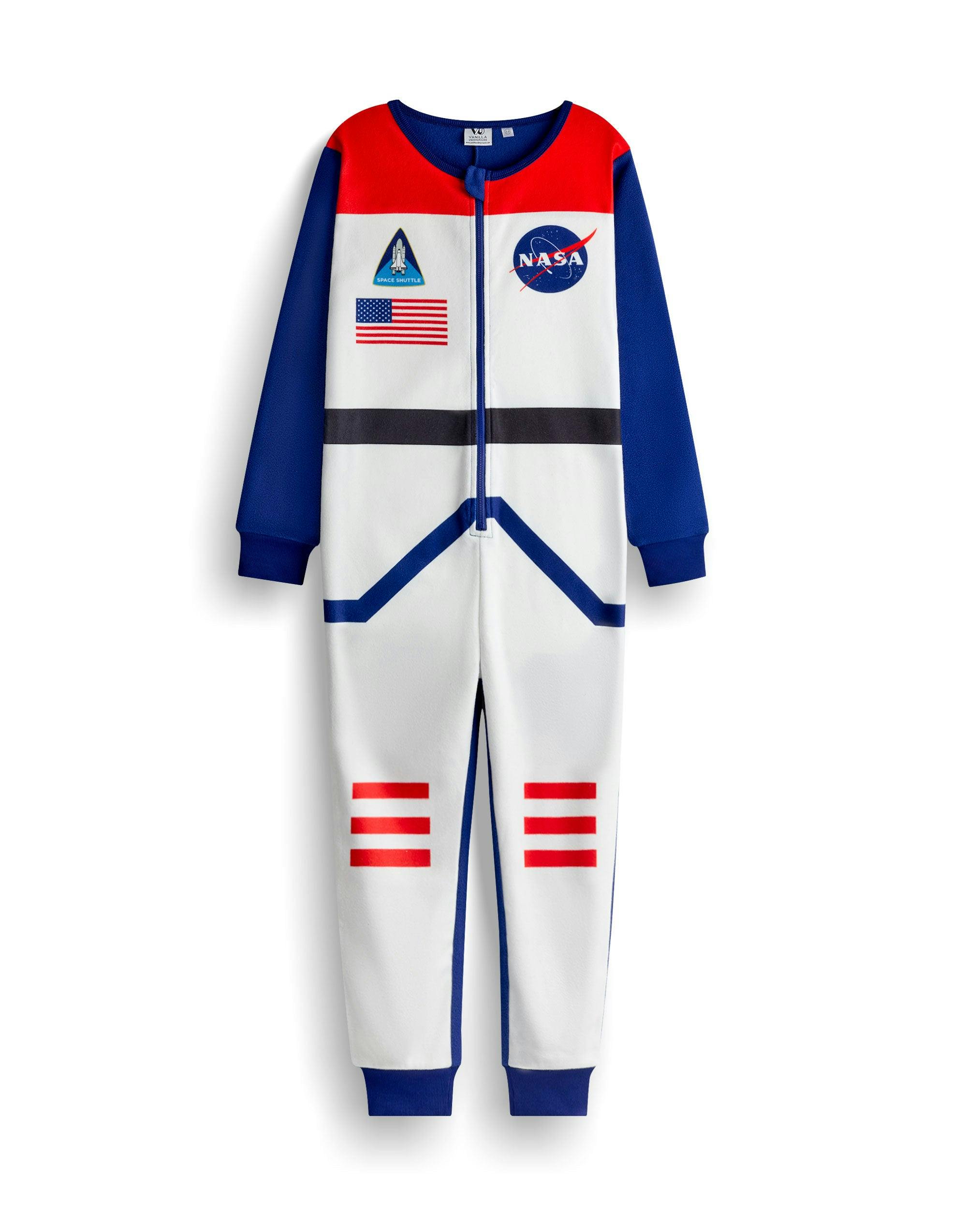 Vanilla Underground Boys Blue Nasa Astronaut Onesie - 9-10 Years