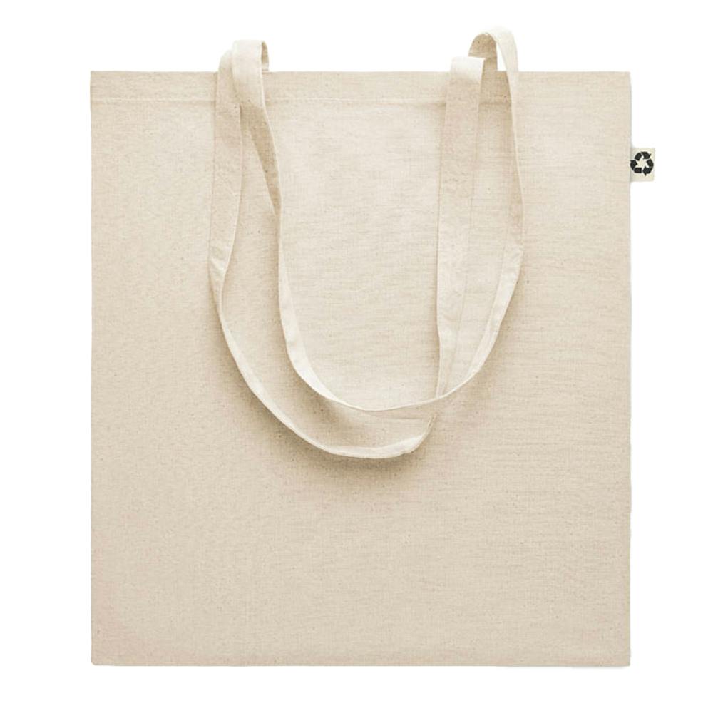 Midocean Beige Zoco Colour Recycled Cotton Shopper Bag - One Size