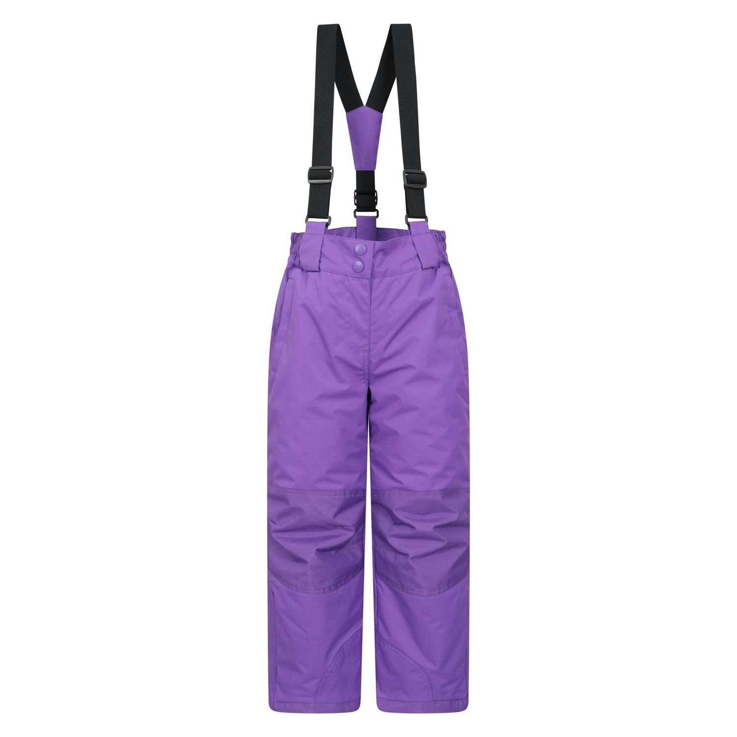 Mountain Warehouse Purple Kids Honey Ski Trousers - 13 Years - 100% Polyester