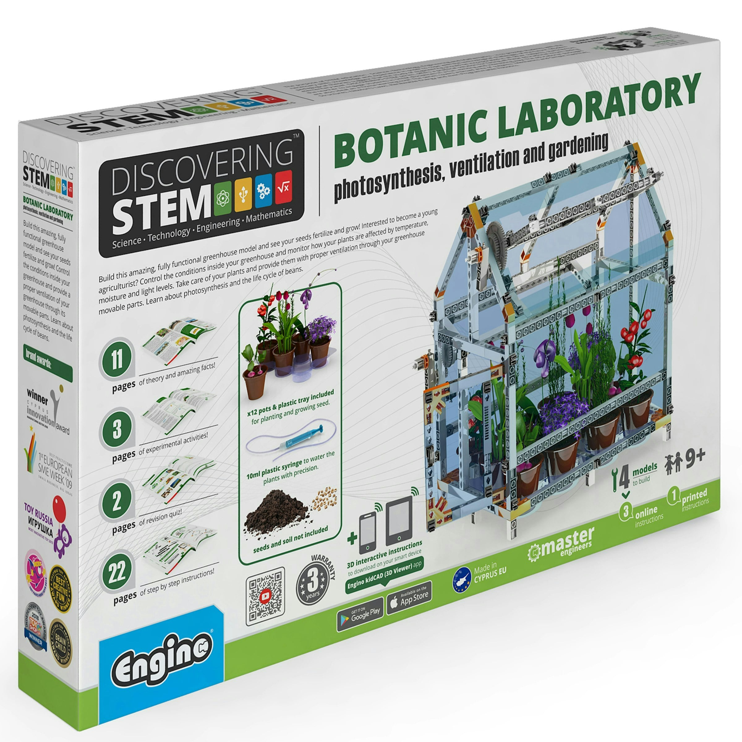 Engino Light Stem Botanic Laboratory