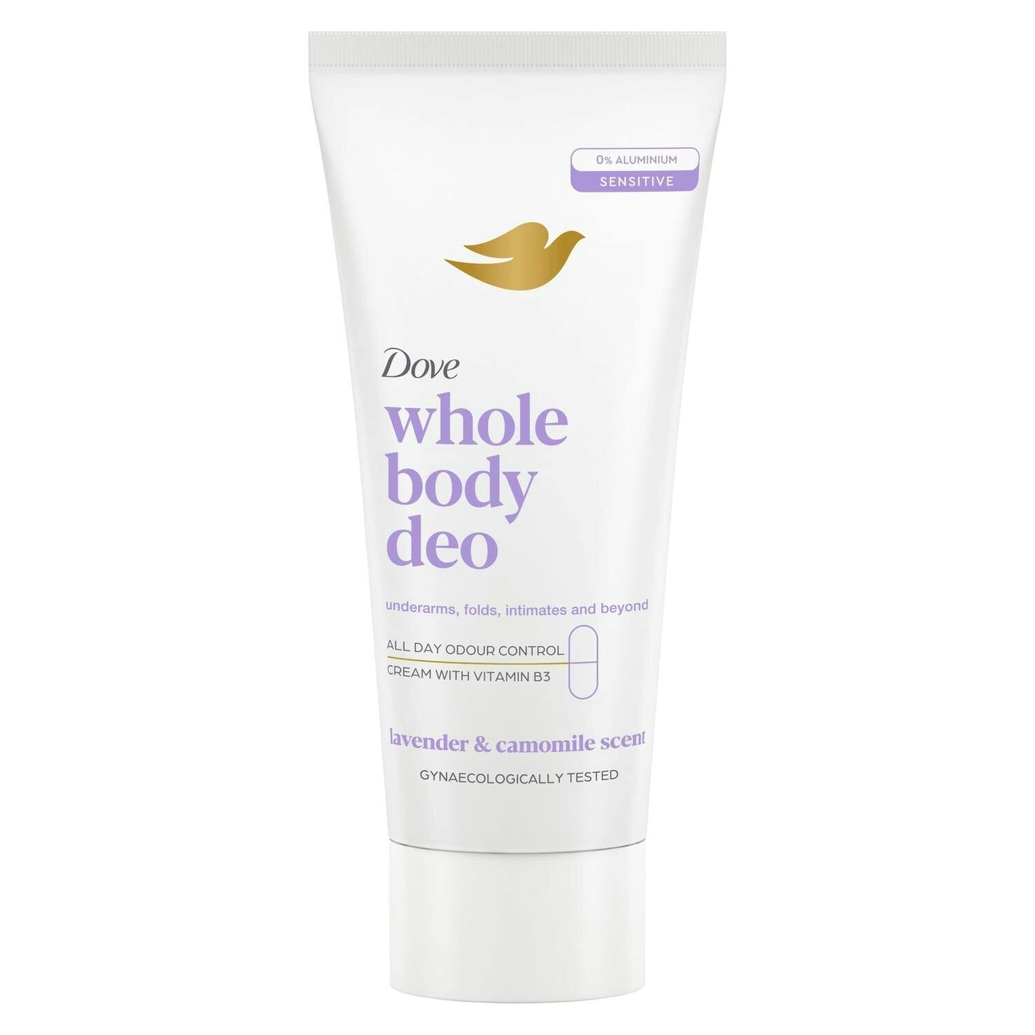 Dove Lavender & Camomile Whole Body Deodorant Cream 0% aluminium deodorant with vitamin B3 for all-day odour control 75 ml - Image 8