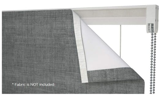 Newedgeblinds Metal Chain Connect Roman Blind Kit (250Cm Drop) - 70Cm