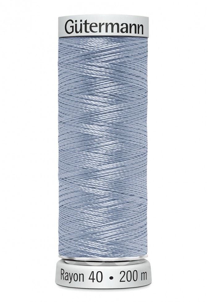 Gutermann No 40 Sulky Rayon Embroidery Thread 200M Rayon Thread Suitable For Embroidery - 1074 - 200 Metres
