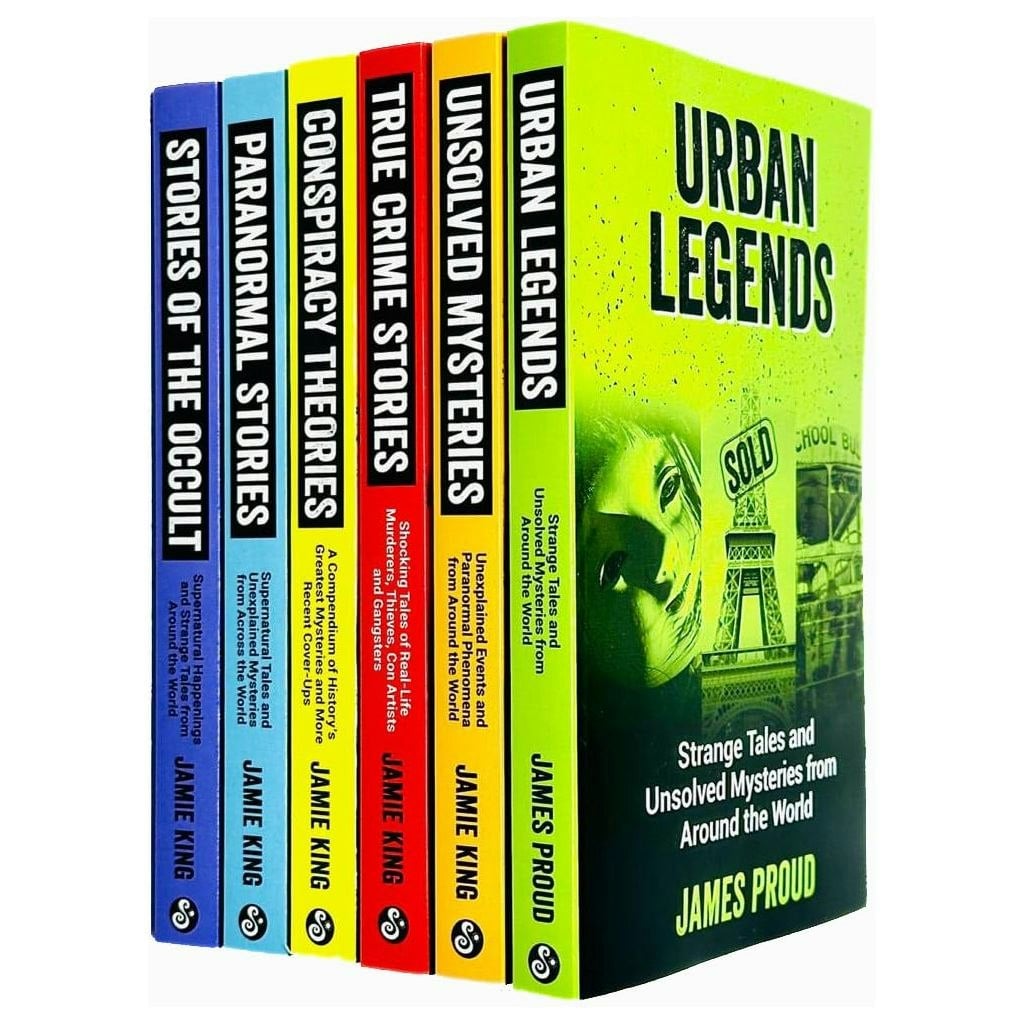 Jamie King Collection 6 Books Set (Paranormal Stories, True Crime S | Jamie King - Image 6