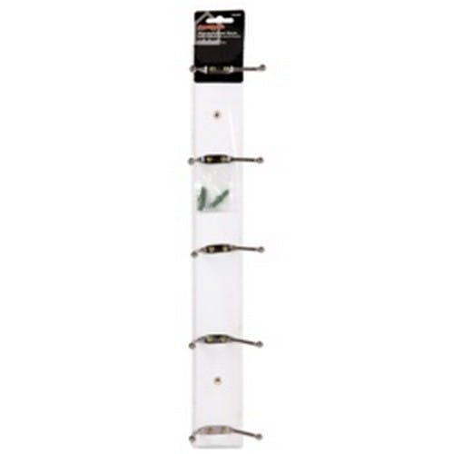 Supahome White Coat Rack - 490Mm X 65Mm X 12Mm - 100% Mixed