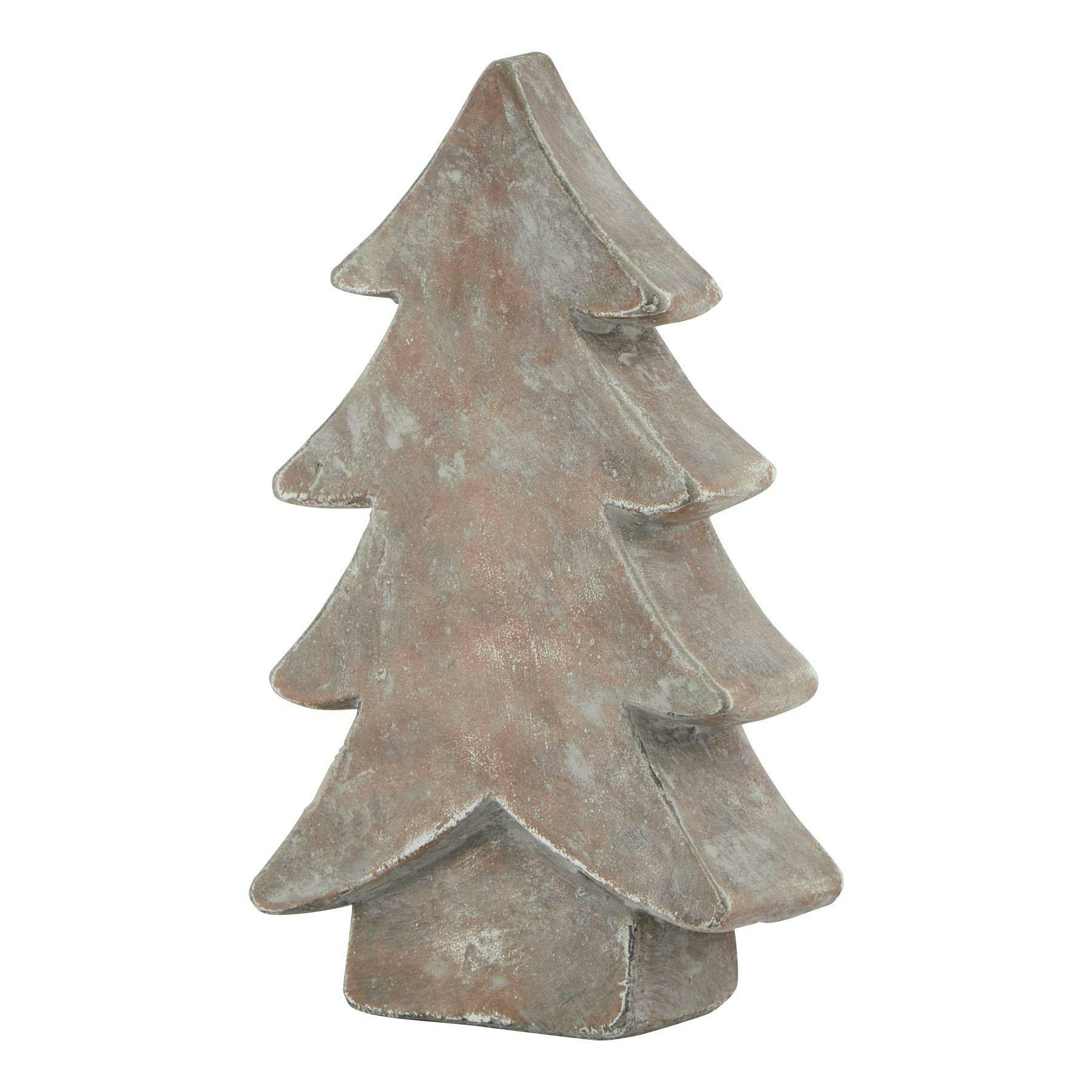 Rackhams Brown Siena Christmas Tree - 24Cm X 6Cm X 14Cm - 100% Mixed