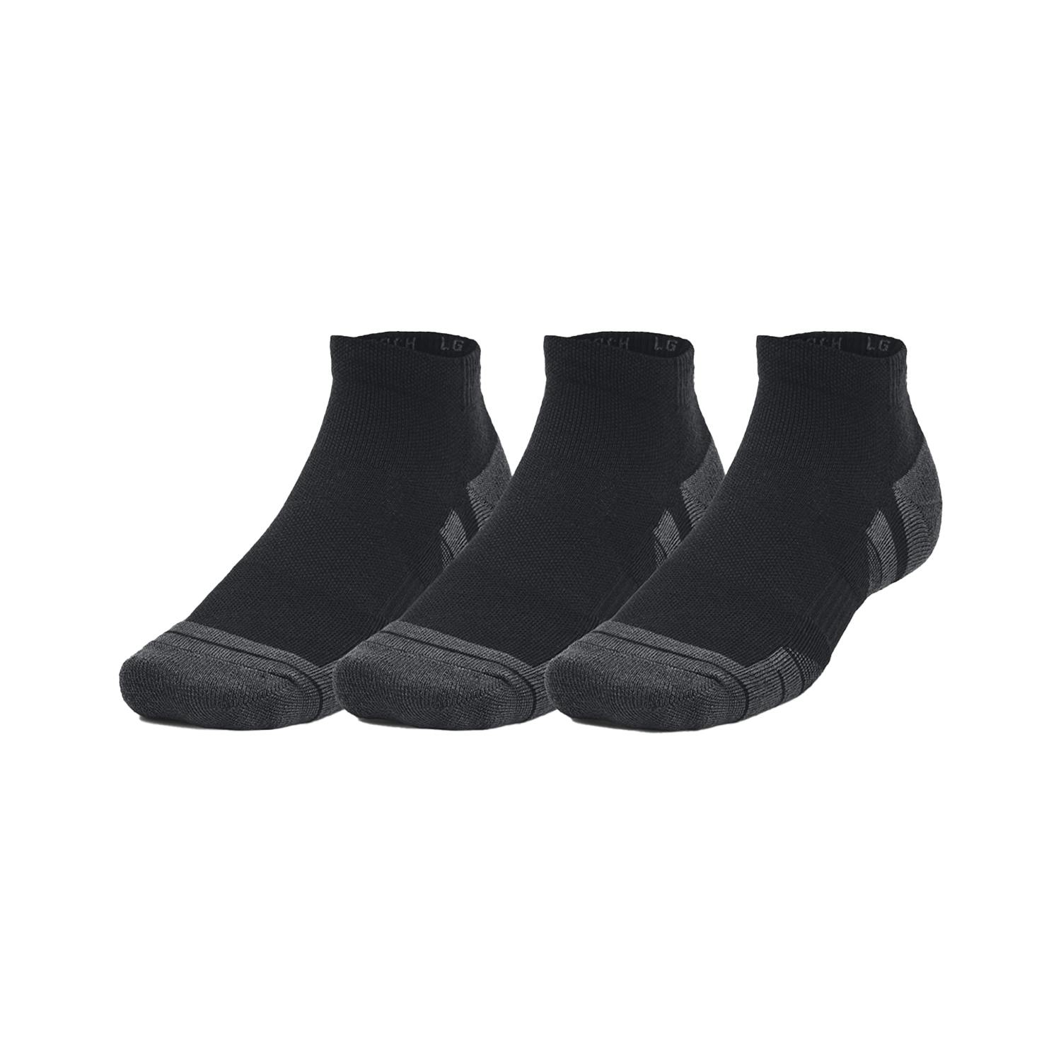 Under Armour (M, Black) Unisex Adult Performance Tech Socks (Pack Of 3) - Image 2