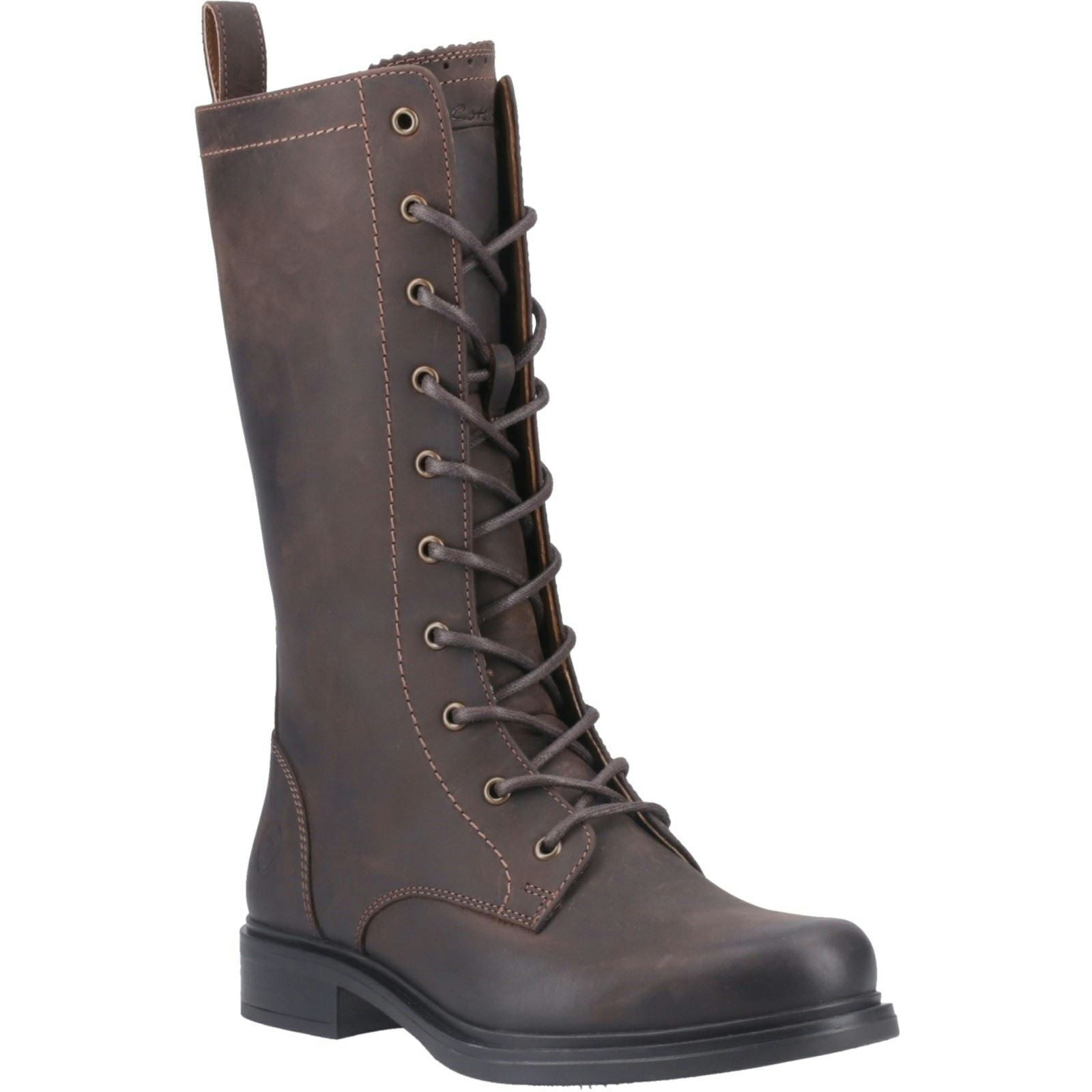 Cotswold Women's Brown Hidcote Leather Boots - Size 5