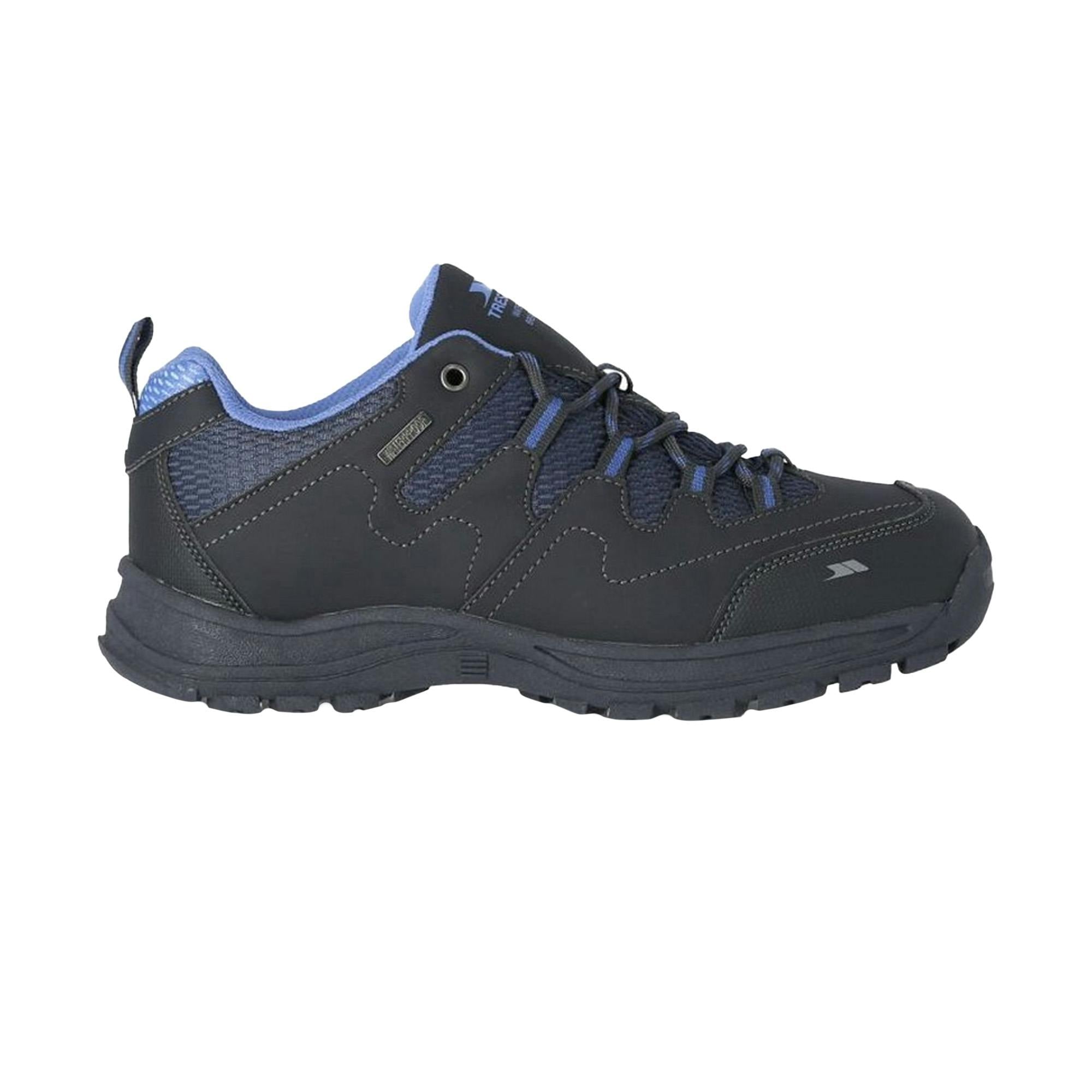 Trespass Women's Grey Mitzi Low Cut Hiking Shoes - Charcoal - 9 Uk - Charcoal - 50% Tpr/50% Pu