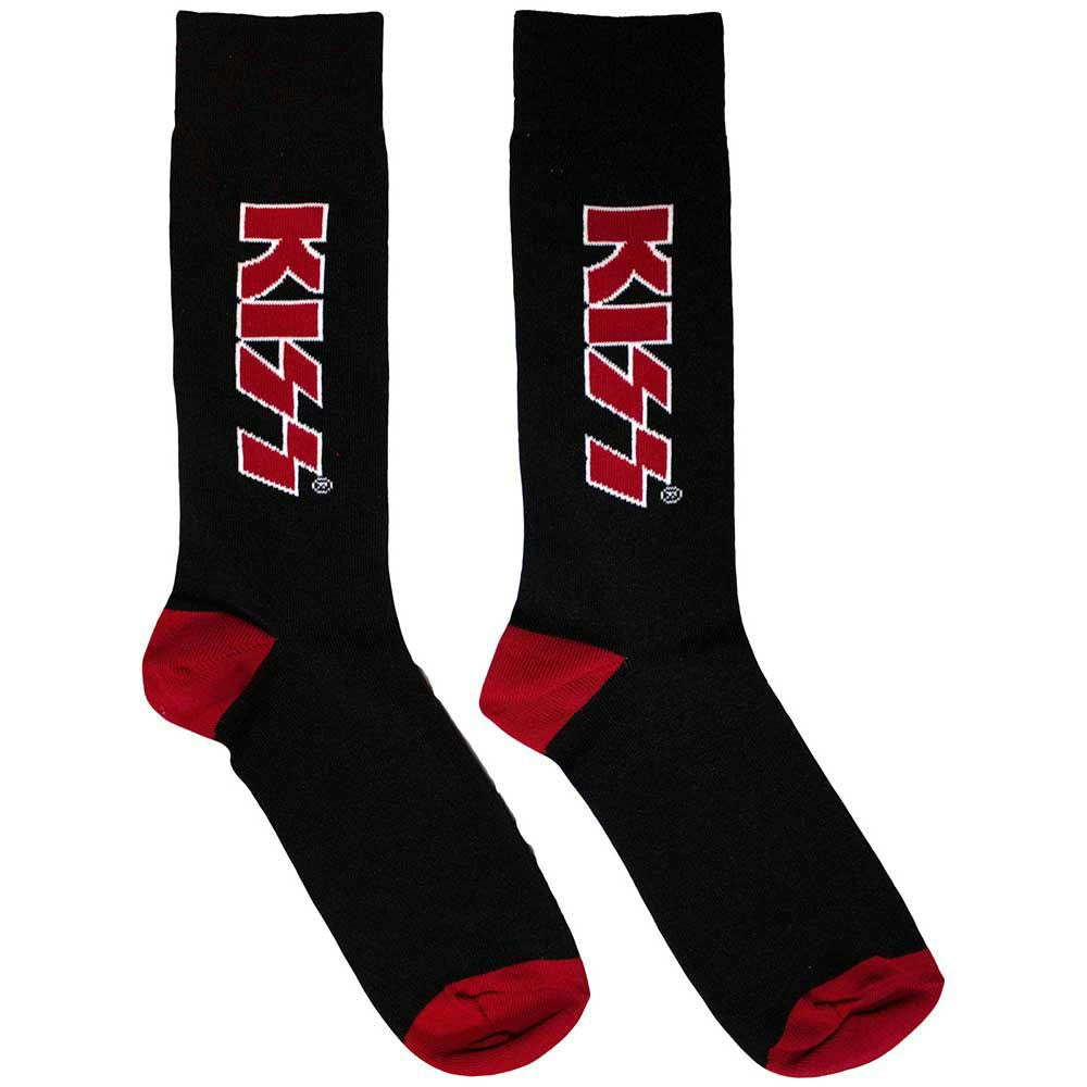 Paradiso Clothing Unisex Red Kiss Band Logo Ankle Socks