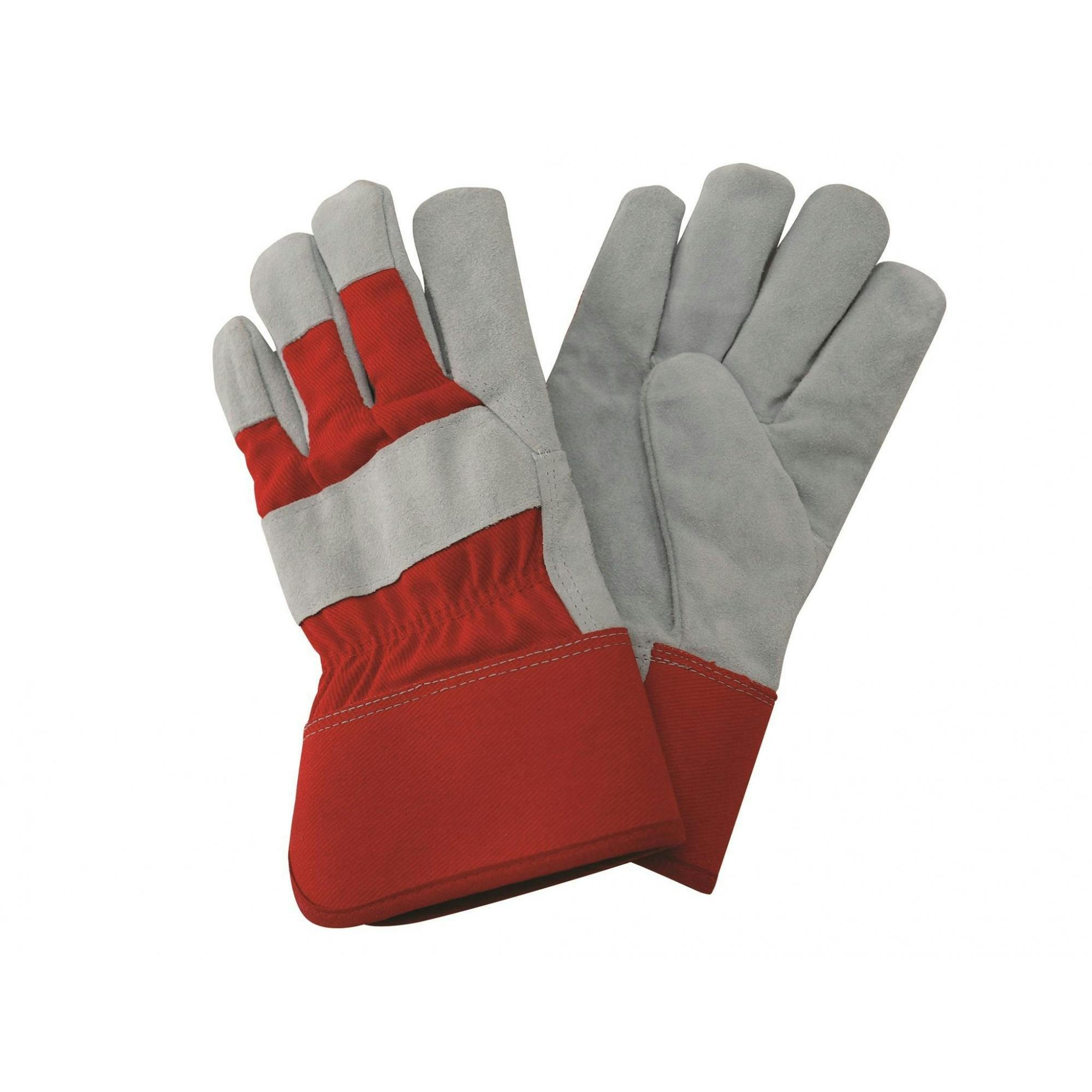 Rackhams Men's Red Rigger Gloves - Multi Colour - Multi Colour - Large