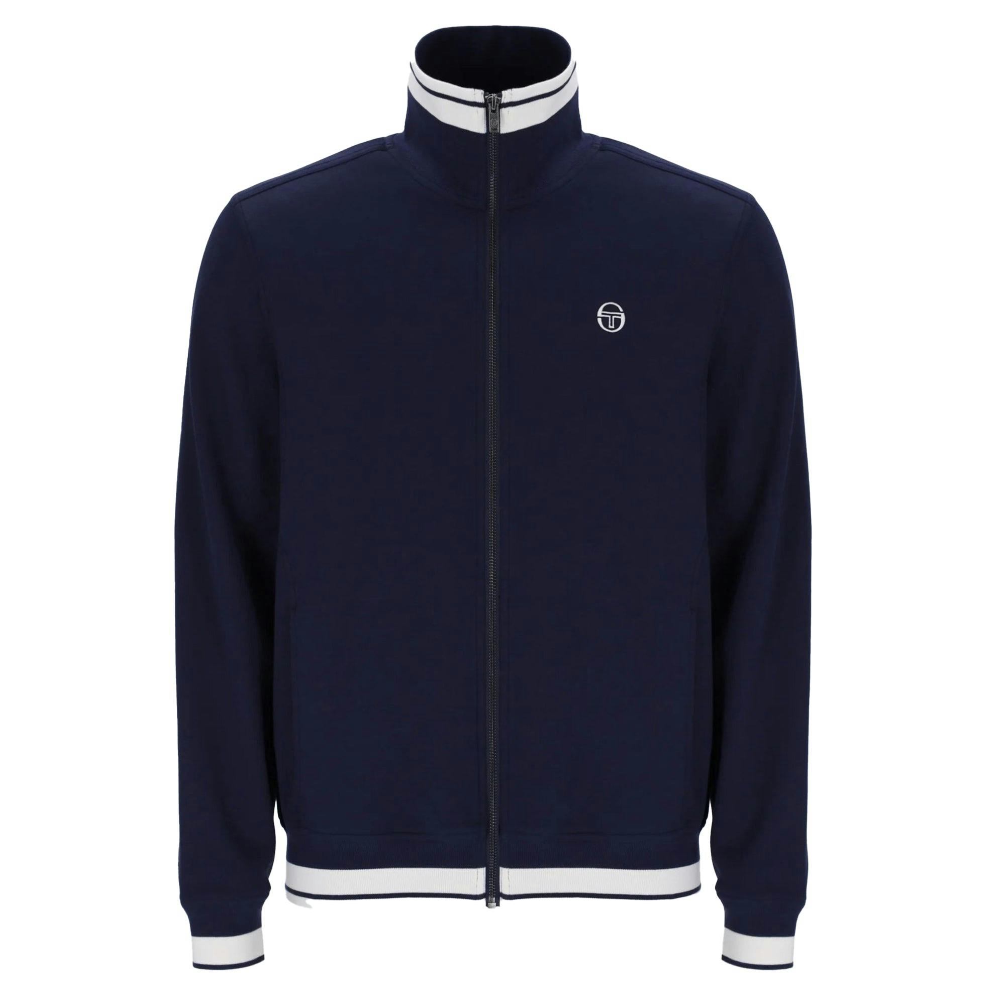 Sergio Tacchini Attilio Track Jacket, Maritime Blue/Gardenia - M - Image 4